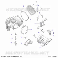 ENGINE, CORPS DE PAPILON AND FUEL RAIL