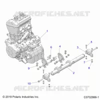 MOTEUR, MOUNTING & LONG BLOCK