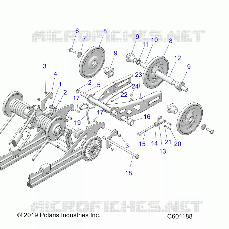 SUSPENSION ARRIERE, ARTICULATING