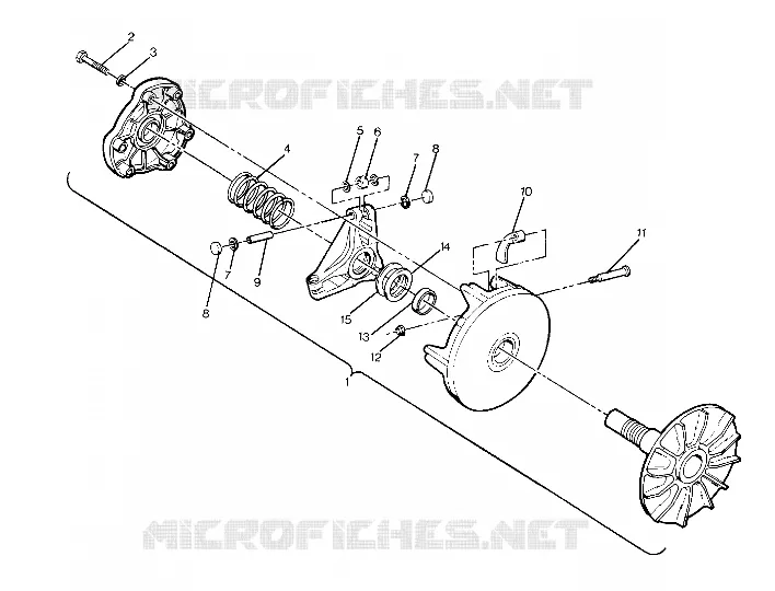 EMBRAYAGE DE TRANSMISSION ASSEMBLY (4916341634023A)