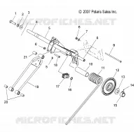 BRAS DE SUSPENSION ARRIERE (SPECIAL 08 BUILD)