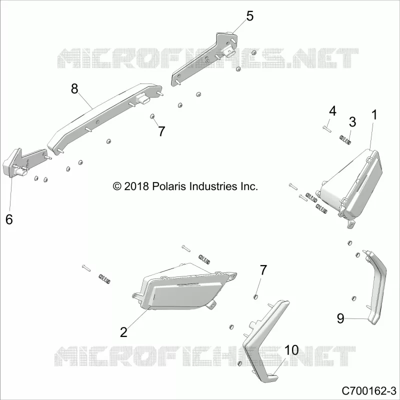 ELECTRICITE, HEADLIGHTS AND TAILLIGHTS