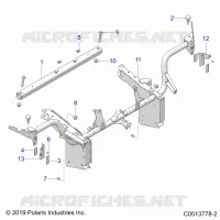 CHASSIS, FRONT CADRE ASM. (USA)