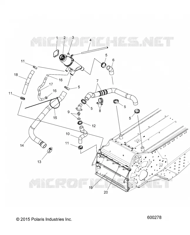 ENGINE, REFROIDISSEMENT SYSTEM