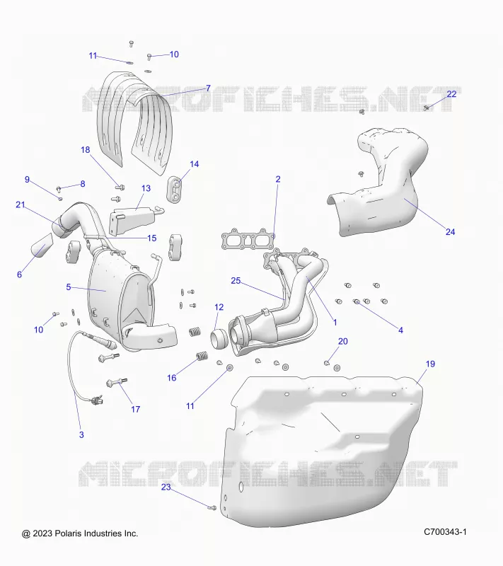 ENGINE, ECHAPPEMENT