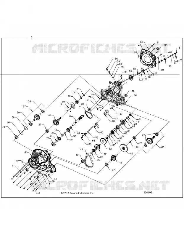 DRIVE TRAIN, MAIN PONT