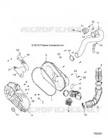DRIVE TRAIN, COUVERCLE D'EMBRAYAGE AND DUCTING