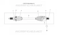 SYSTÈME DE TRANSMISSION, ARBRE DE TRANSMISSION, FRONT