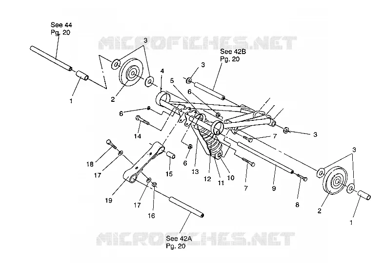 BRAS DE SUSPENSION AVANT WIDETRAK / 0932064 (4922982298021A)