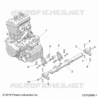 MOTEUR, MOUNTING & LONG BLOCK