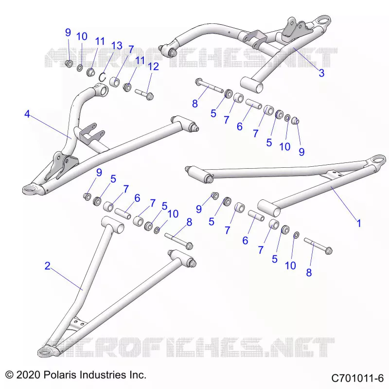 SUSPENSION AVANT CONTROL ARMS