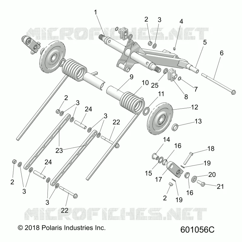 SUSPENSION, BRAS DE SUSPENSION ARRIERE