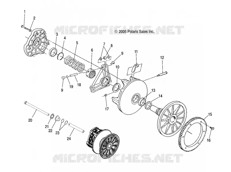 EMBRAYAGE DE TRANSMISSION
