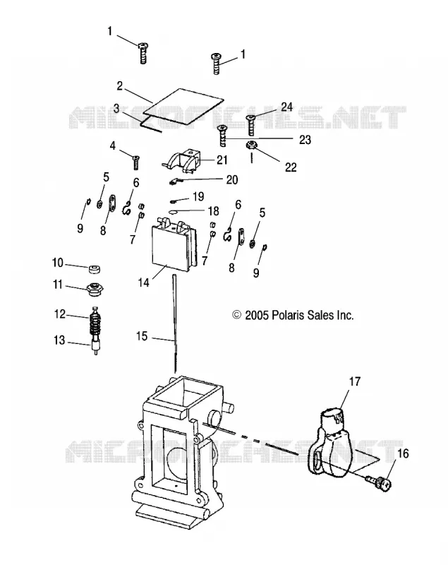 CARBURATEUR, UPPER
