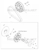 SYSTEME DE TRANSMISSION, SECONDARY CLUTCH