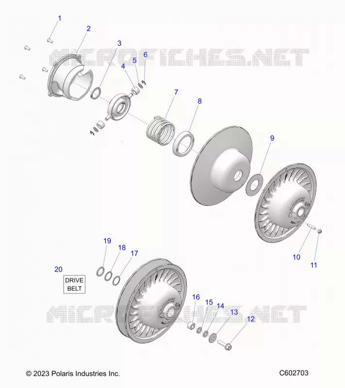 SYSTÃˆME DE TRANSMISSION, CLUTCH, SECONDARY