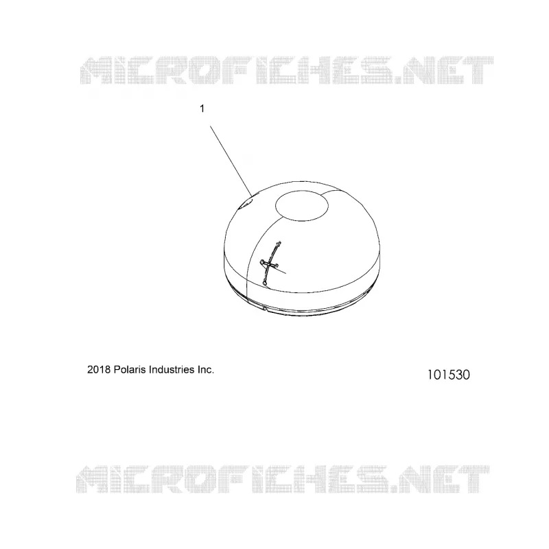 BODY, POMPE A CARBURANT COVER