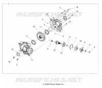 DRIVE TRAIN, PONT ARRIERE INTERNALS