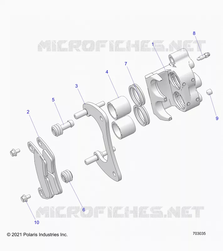 BRAKES, ETRIER DE FREIN ARRIERE