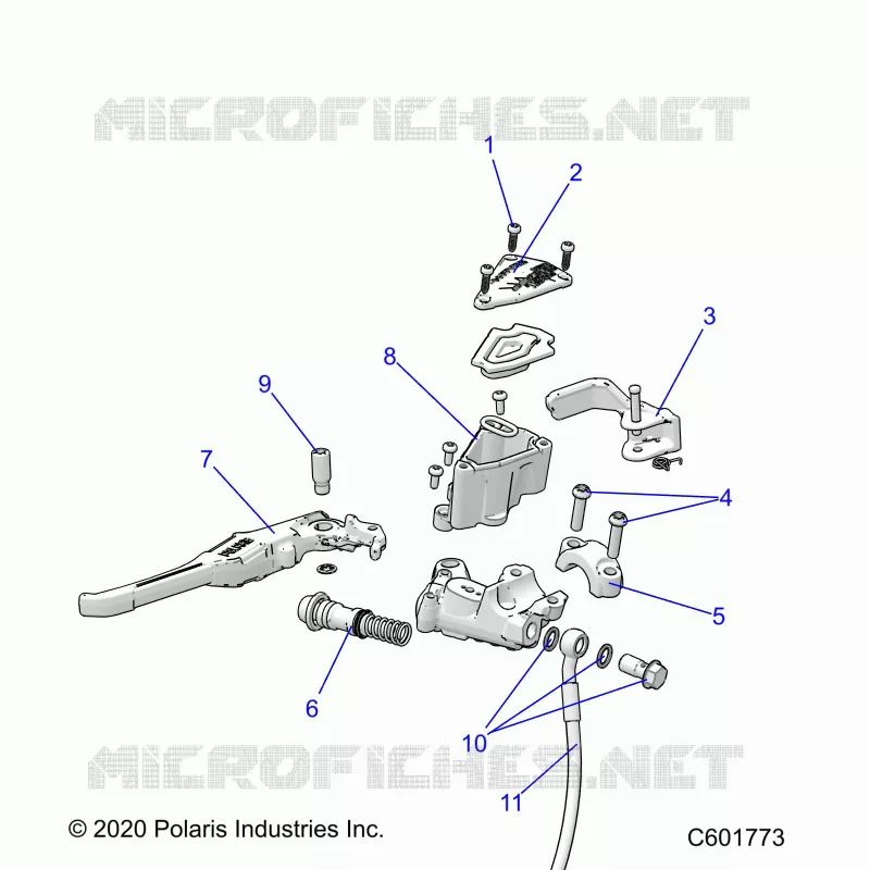 BRAKES, MAITRE CYLINDRE ASM.