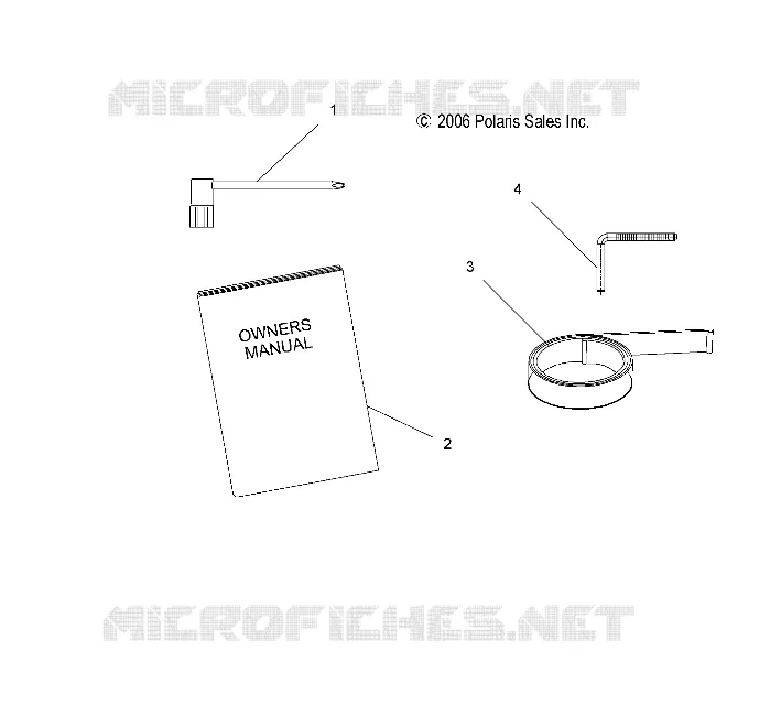 OUTILS and MANUEL DU PROPRIETAIRE