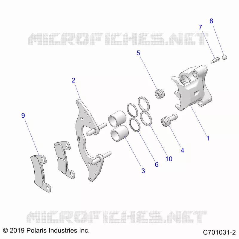 FREIN AVANT CALIPER