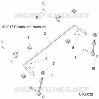 SUSPENSION AVANT STABILIZER BAR