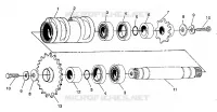 TENDEUR CENTRAL ASSEMBLY 6X6 350L W938739 (4924062406026A)