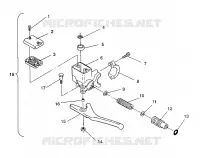 MAITRE CYLINDRE 500 EFI/0930674 and  500 EFI SKS/0930574 (4922962296010A)