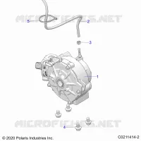 SYSTÃˆME DE TRANSMISSION, FRONT GEARCASE MOUNTING