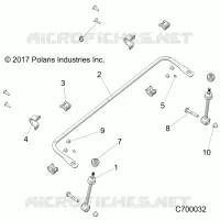 SUSPENSION AVANT STABILIZER BAR