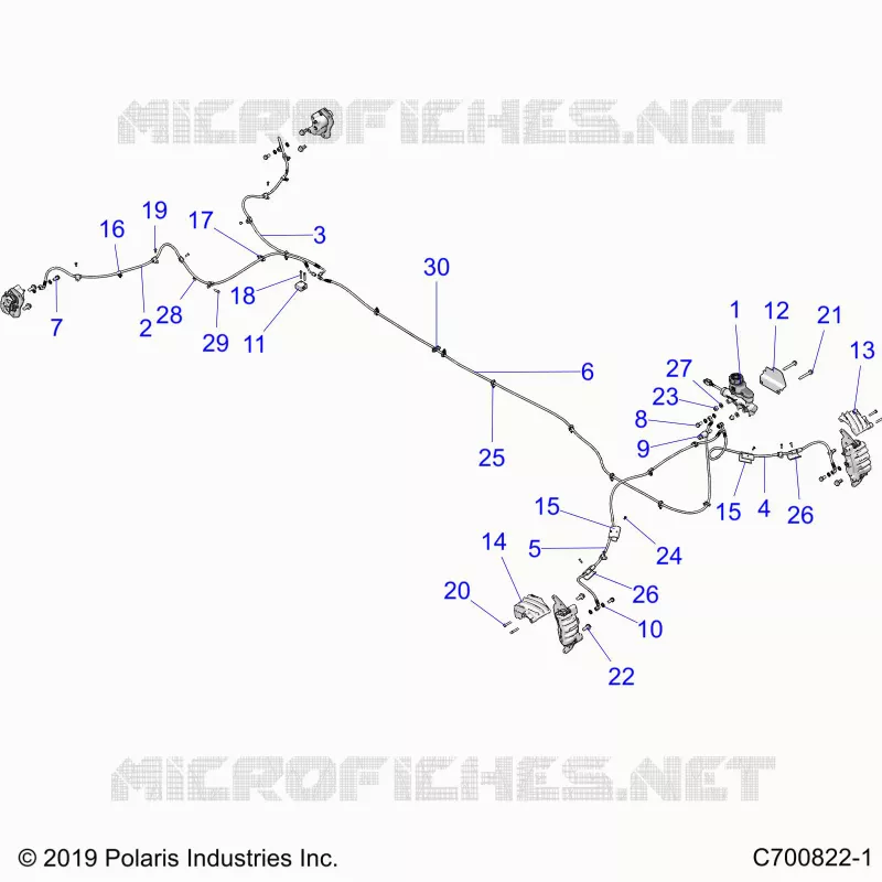BRAKES, BRAKE LINES AND MAITRE CYLINDRE