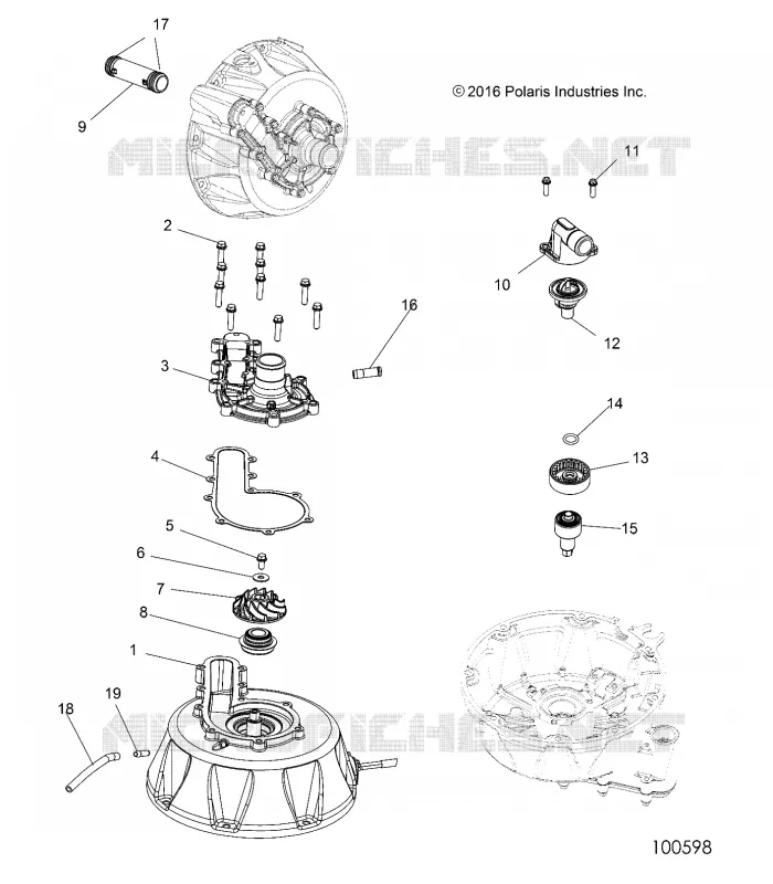 REFROIDISSEMENT SYSTEM AND WATER PUMP