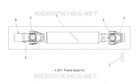 DRIVE TRAIN, FRONT ARBRE DE TRANSMISSION