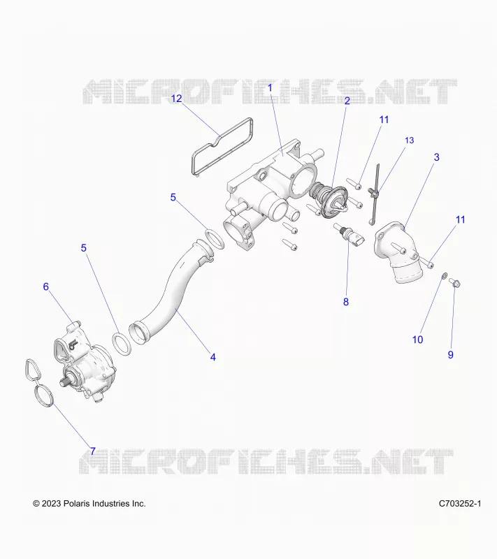 MOTEUR, WATERPUMP