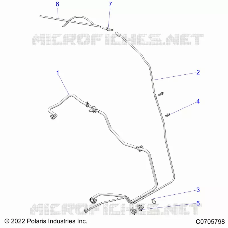 SYSTÃˆME D'ALIMENTATIONS, FUEL LINES, STD.