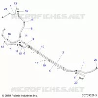 REFROIDISSEMENT ROUTING ENGINE