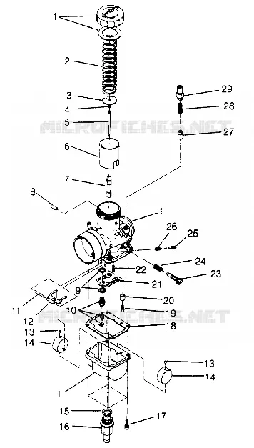 CARBURATEUR CLASSIC 0952865 (4929072907C011)