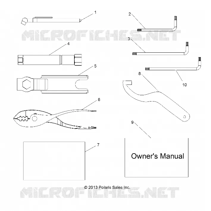 MANUEL DU PROPRIETAIRE AND OUTILS