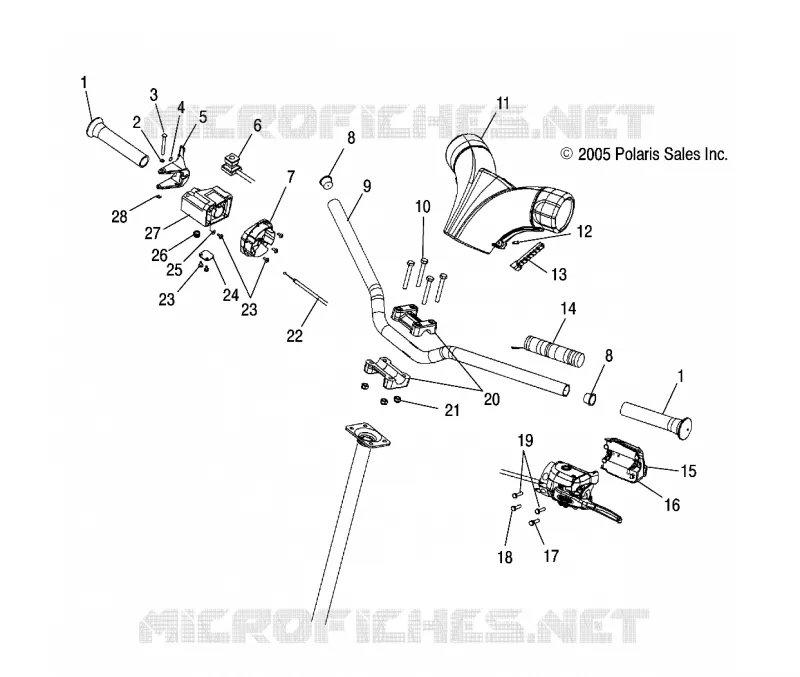 FIXATION GUIDON AND INSTRUMENTS