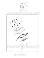 MOTEUR, VALVE COVER