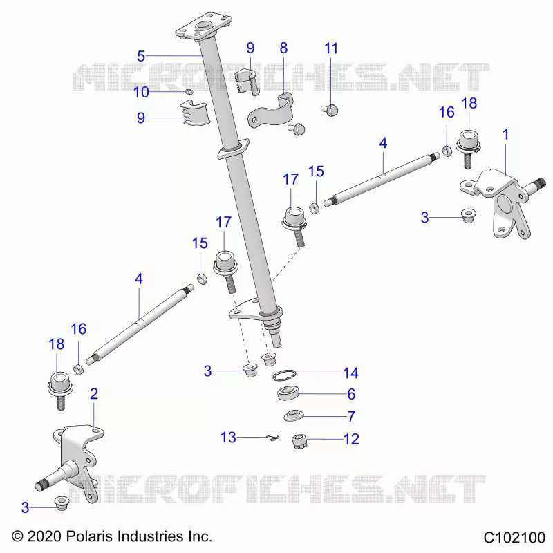 STEERING, COLONNE DE DIRECTION AND TIE ROD ASM