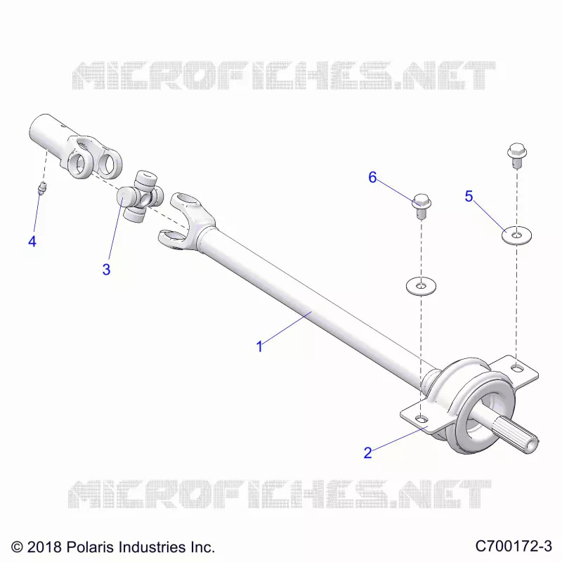 SYSTÃˆME DE TRANSMISSION, MID PROP SHAFT
