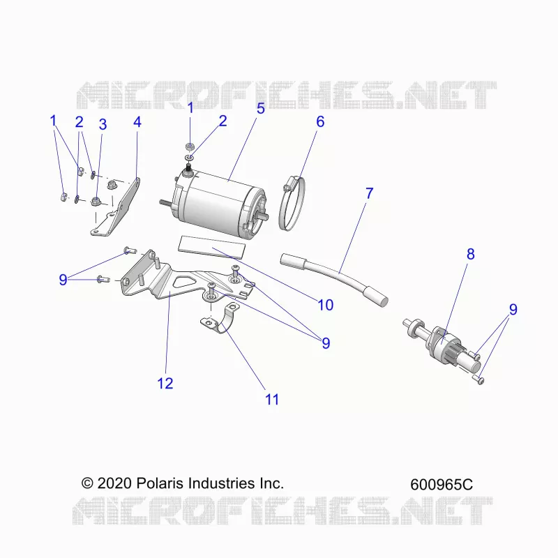 DEMARREUR MOTOR
