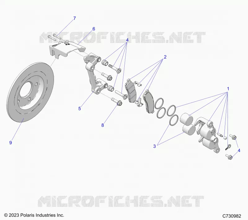 FREIN AVANT CALIPER