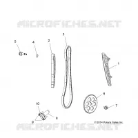 CHAINE DE DISTRIBUTION AND TENSIONER