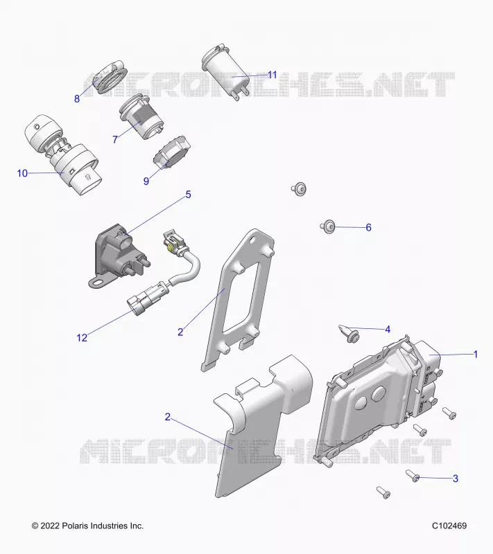 ELECTRICITE, SWITCHES, SENSORS AND ECM