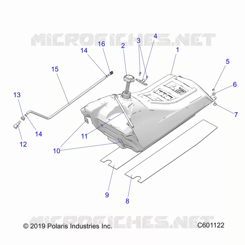 SYSTÃˆME D'ALIMENTATION, FUEL TANK ASM.