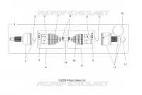 SYSTÈME DE TRANSMISSION, ARBRE DE TRANSMISSION ARRIERE