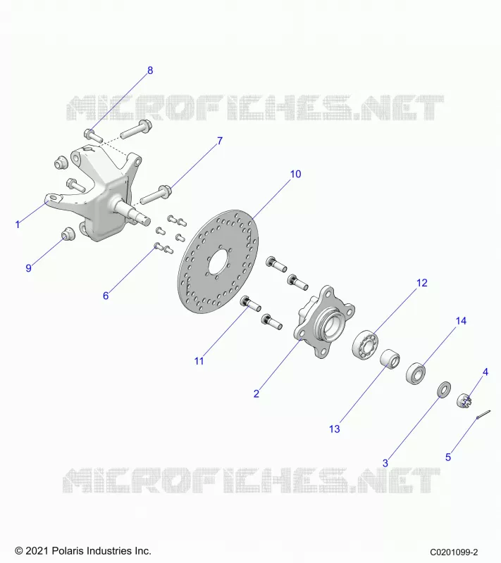 DIRECTION, FRONT HUB AND SPINDLE
